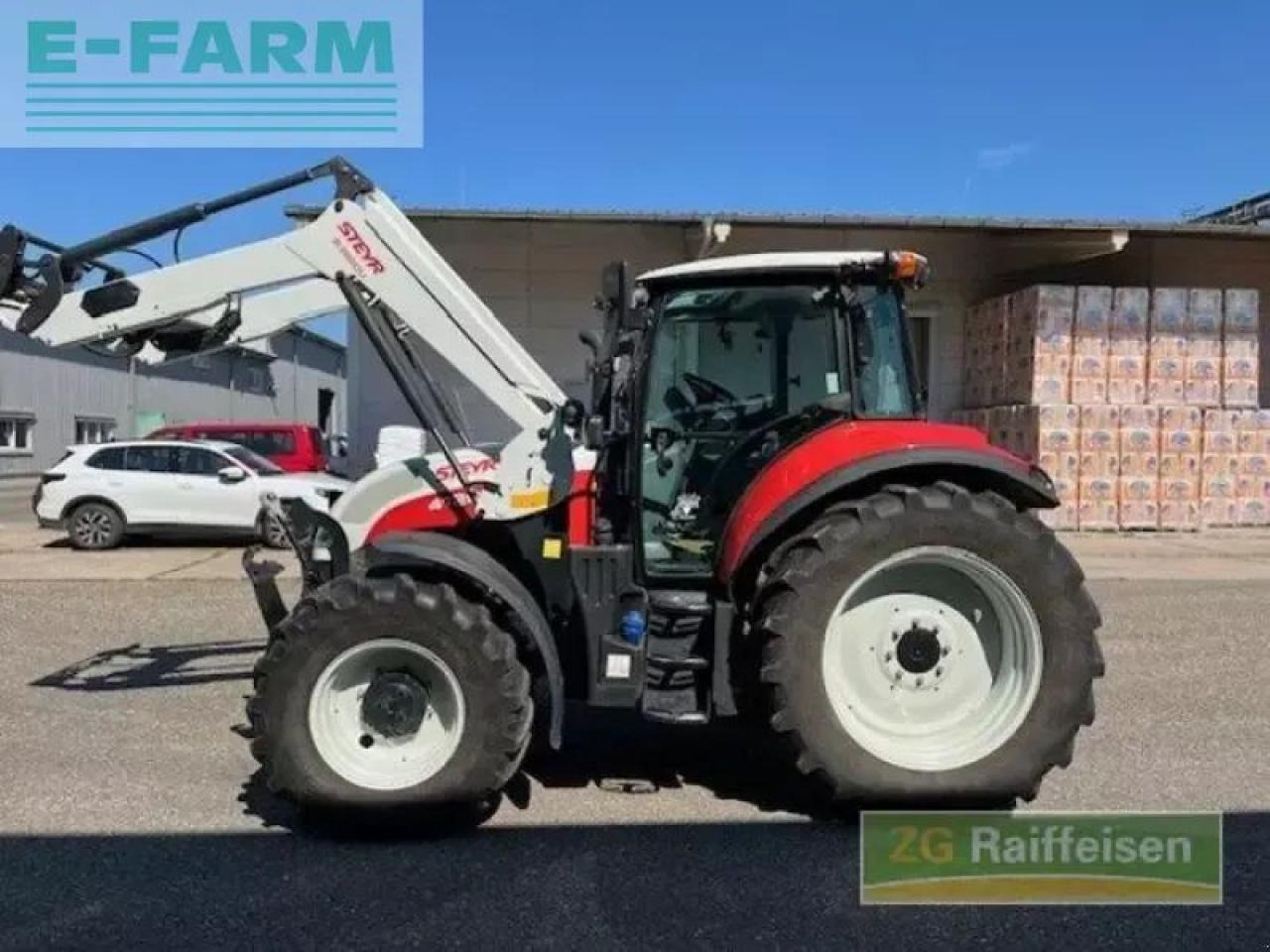 Steyr 4120 multi - Traktorius: foto 2 Steyr 4120 multi - Traktorius: foto 2
