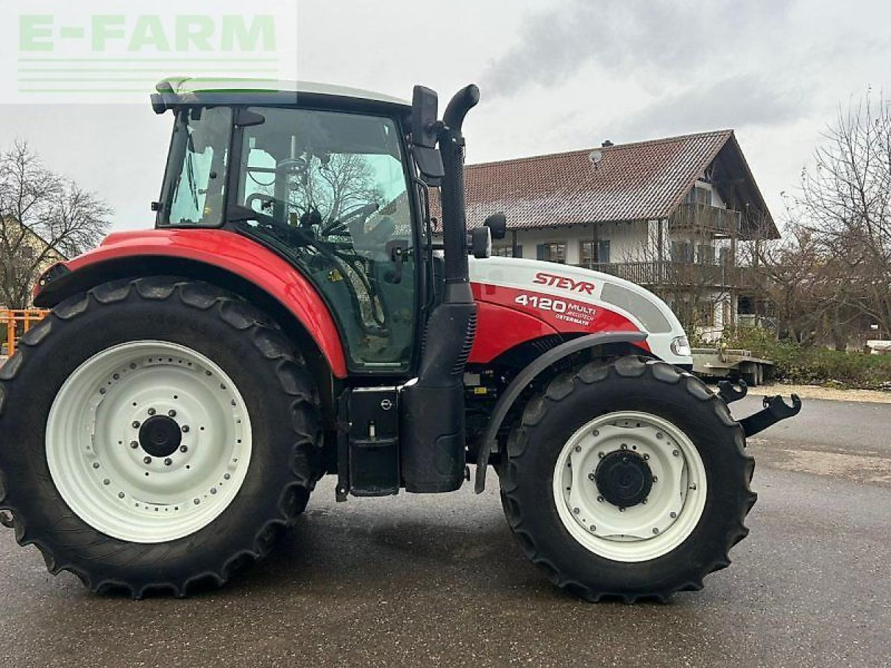 Steyr 4120 multi ecotech - Traktorius: foto 4 Steyr 4120 multi ecotech - Traktorius: foto 4