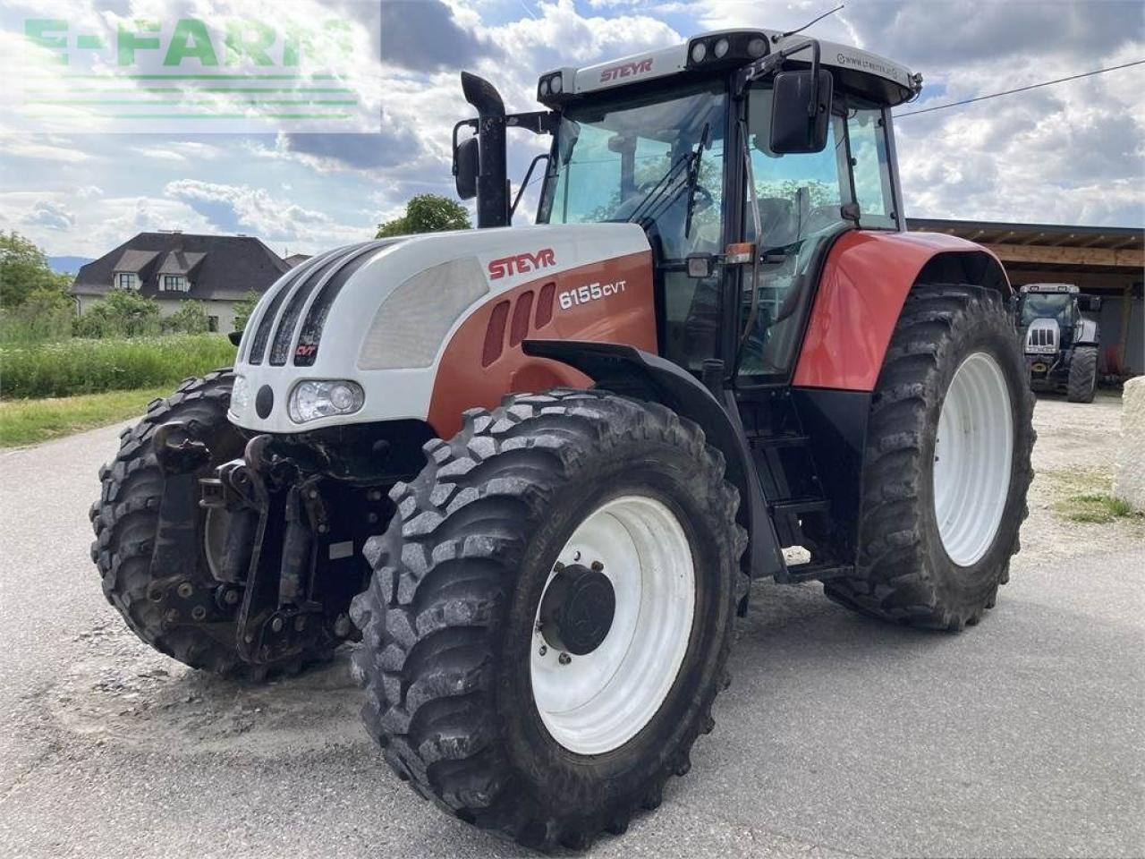 Steyr 6155 cvt komfort - Traktorius: foto 1 Steyr 6155 cvt komfort - Traktorius: foto 1
