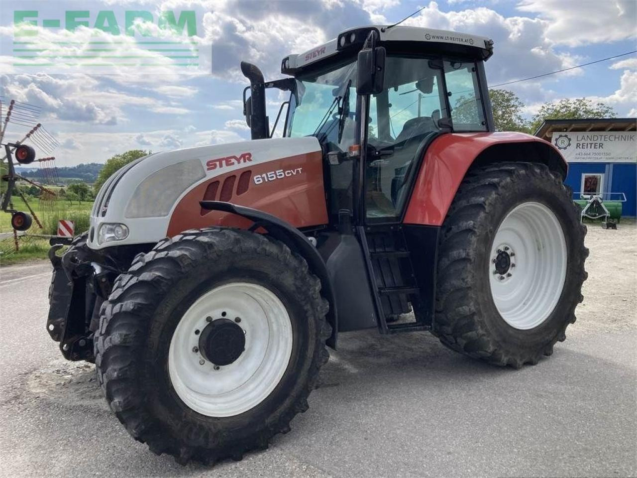 Steyr 6155 cvt komfort - Traktorius: foto 2 Steyr 6155 cvt komfort - Traktorius: foto 2