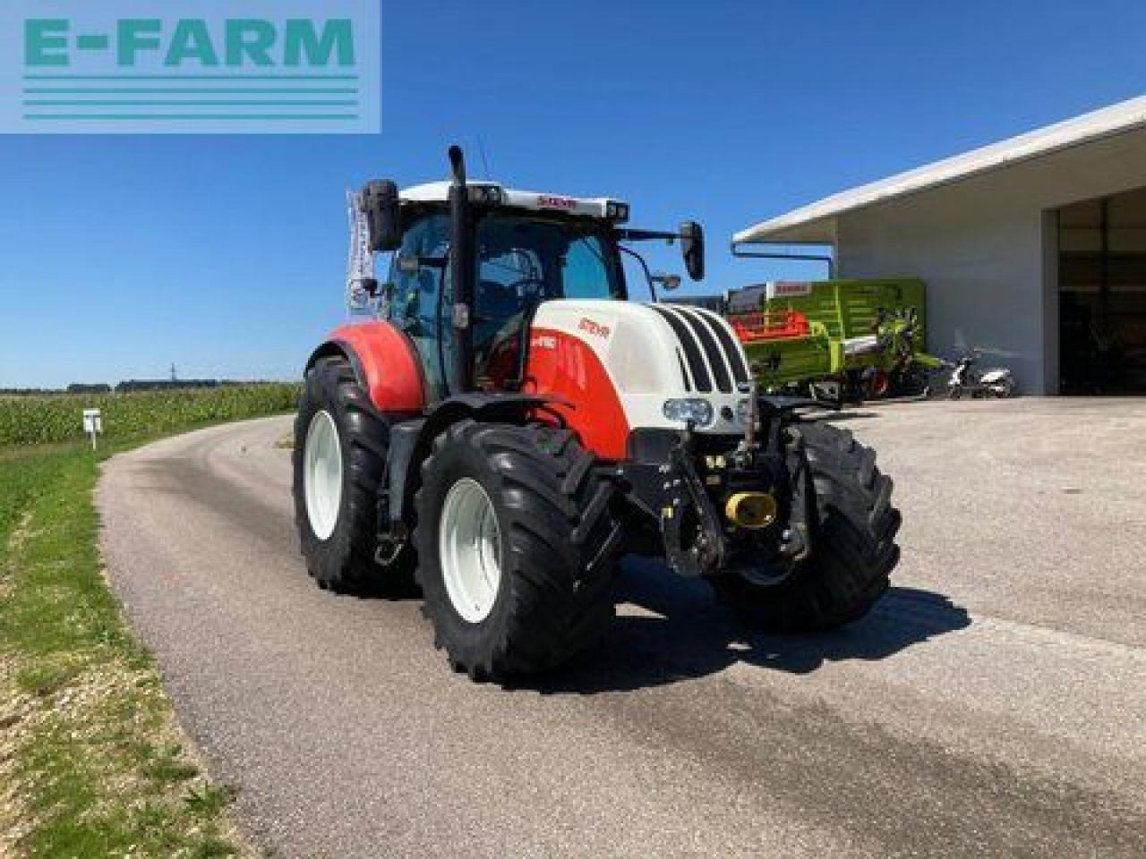 Steyr 6160 cvt - Traktorius: foto 2 Steyr 6160 cvt - Traktorius: foto 2