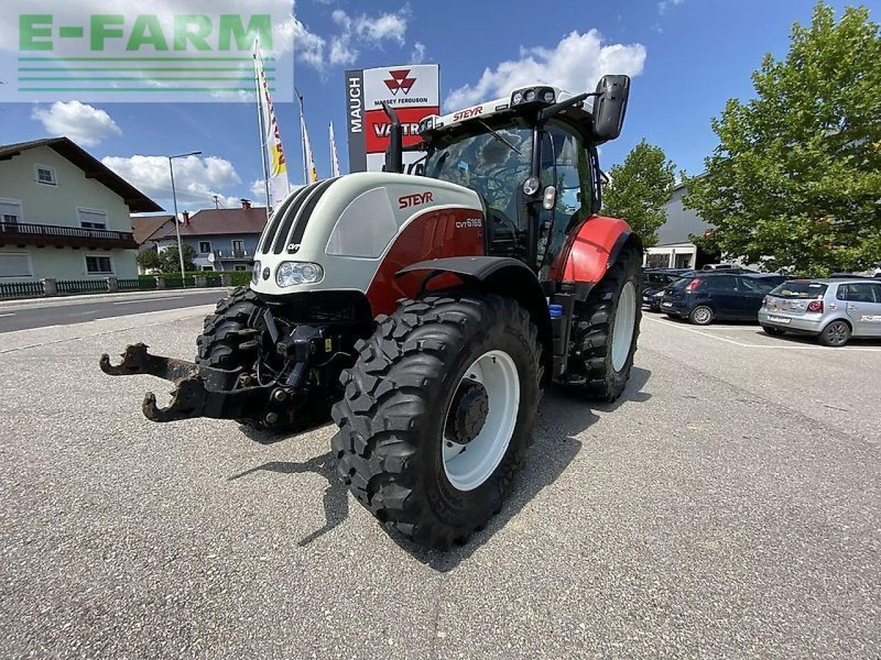 Steyr 6165 cvt hi-escr profi - Traktorius: foto 2 Steyr 6165 cvt hi-escr profi - Traktorius: foto 2