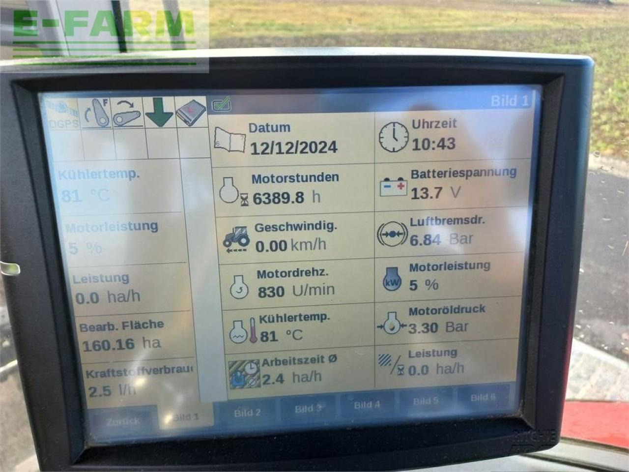 Steyr 6165 cvt hi-escr profi - Traktorius: foto 5 Steyr 6165 cvt hi-escr profi - Traktorius: foto 5