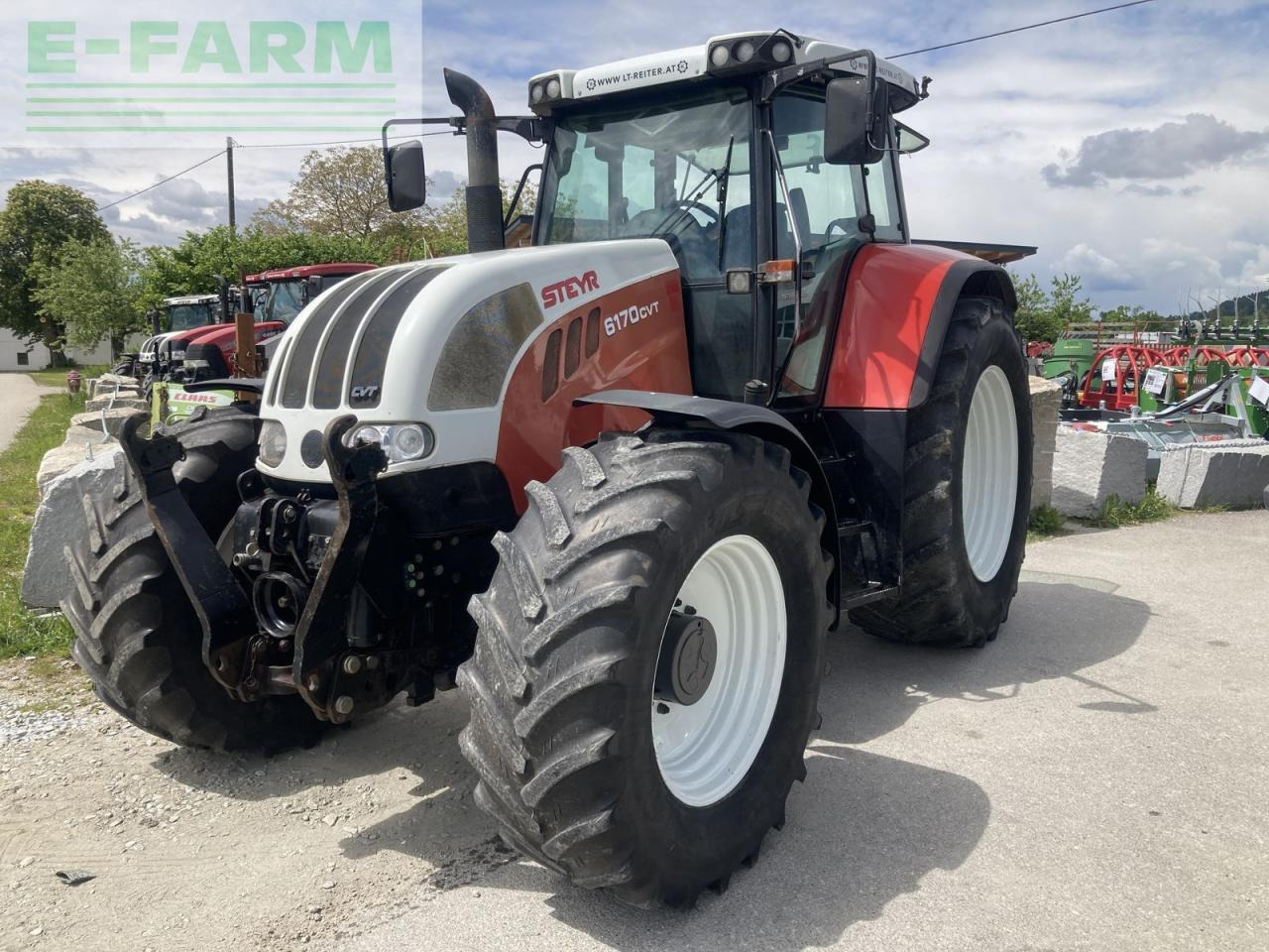Steyr 6170 cvt profimodell - Traktorius: foto 2 Steyr 6170 cvt profimodell - Traktorius: foto 2