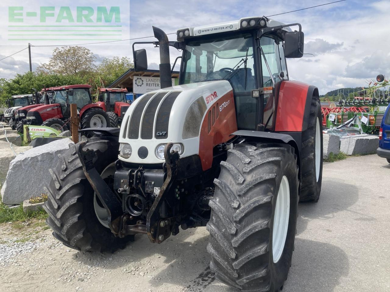 Steyr 6170 cvt profimodell - Traktorius: foto 1 Steyr 6170 cvt profimodell - Traktorius: foto 1