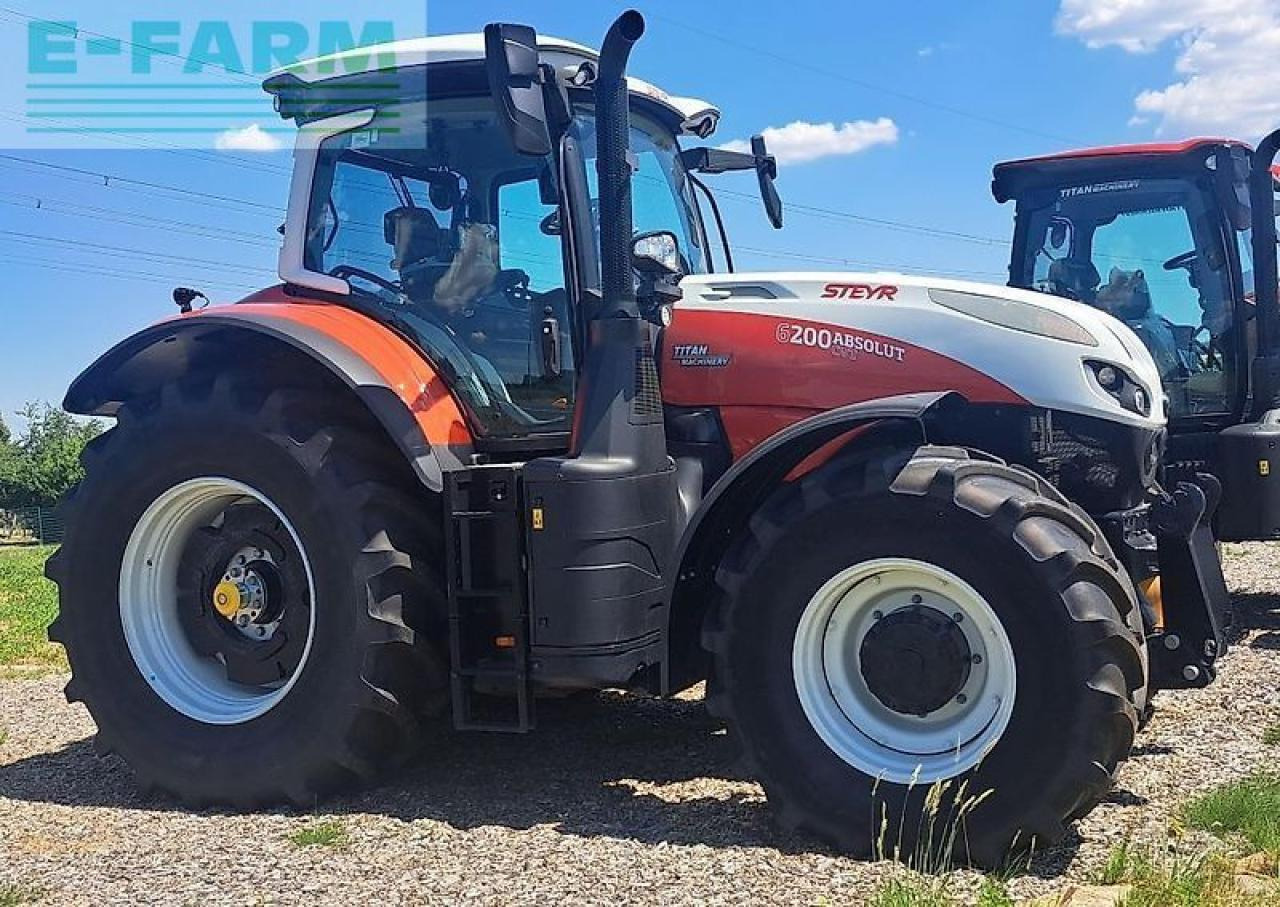 Steyr 6200 absolut cvt CVT - Traktorius: foto 2 Steyr 6200 absolut cvt CVT - Traktorius: foto 2