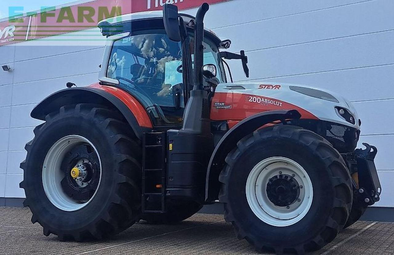 Steyr 6200 absolut cvt CVT - Traktorius: foto 4 Steyr 6200 absolut cvt CVT - Traktorius: foto 4
