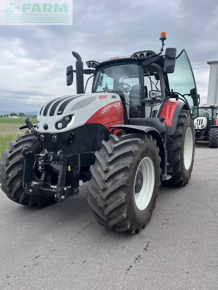 Steyr 6280 absolut cvt CVT - Traktorius: foto 1 Steyr 6280 absolut cvt CVT - Traktorius: foto 1