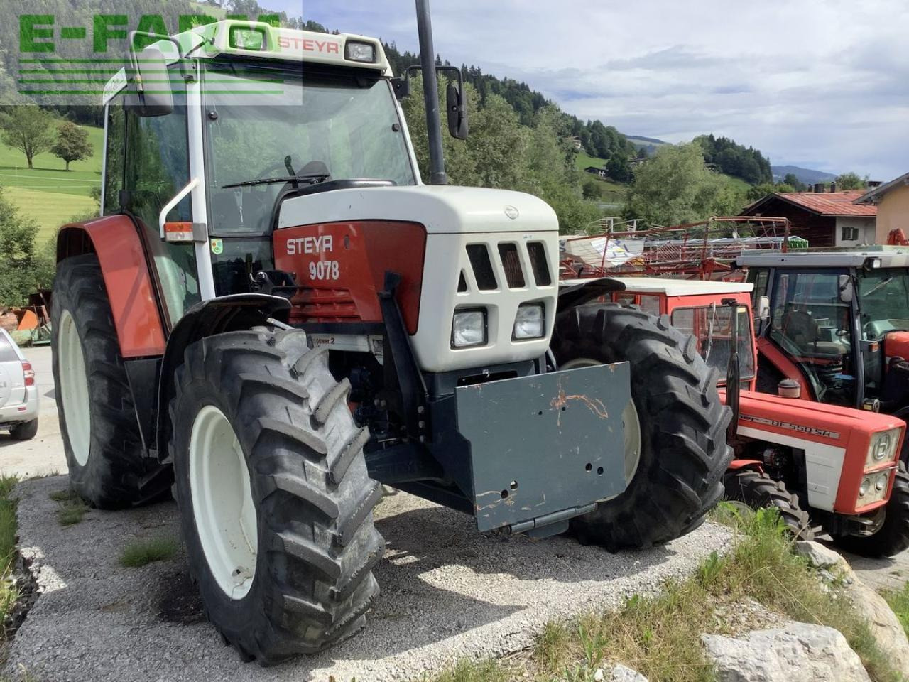 Steyr 9078 a t - Traktorius: foto 2 Steyr 9078 a t - Traktorius: foto 2