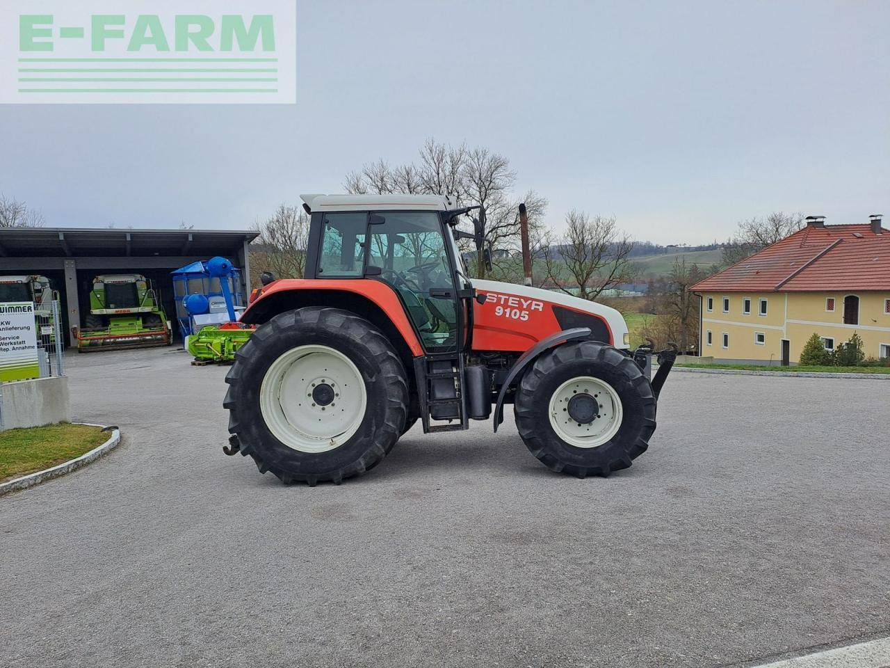 Steyr 9105 - Traktorius: foto 3 Steyr 9105 - Traktorius: foto 3