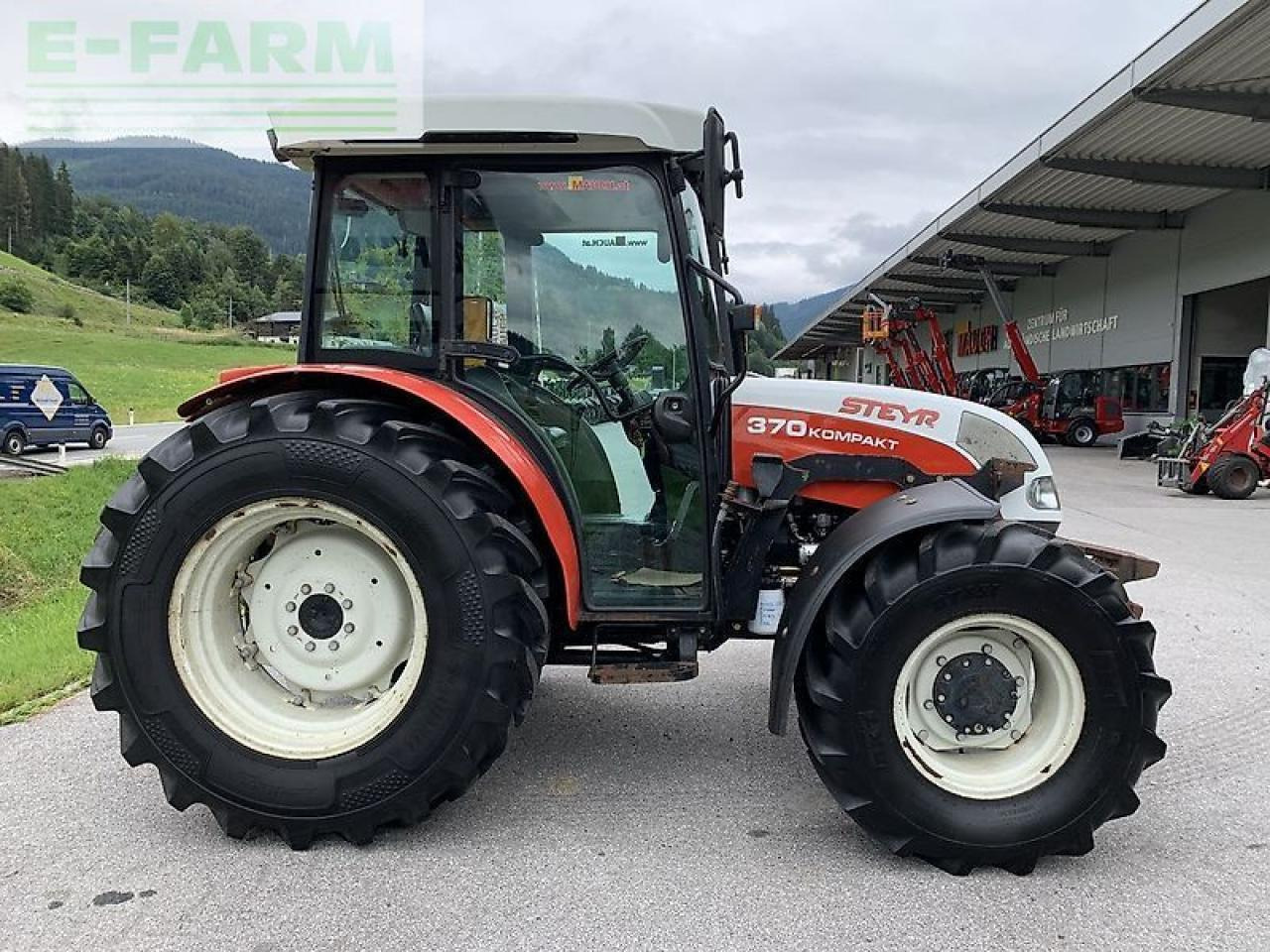 Steyr kompakt 370 - Traktorius: foto 5 Steyr kompakt 370 - Traktorius: foto 5