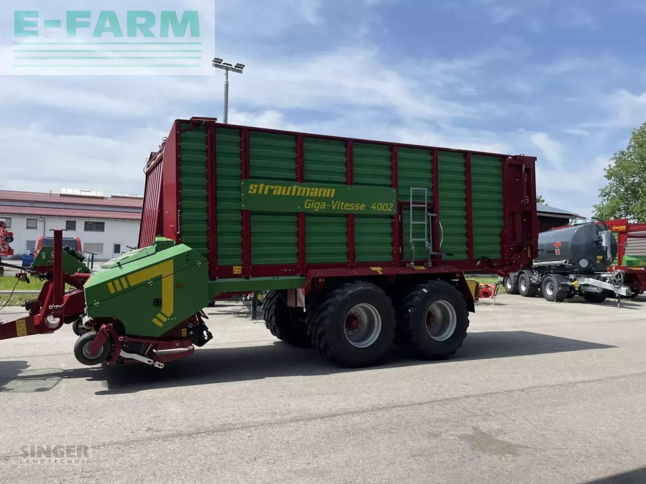 Strautmann giga-vitesse 4002 cfs - Priekaba rinktuvė: foto 3 Strautmann giga-vitesse 4002 cfs - Priekaba rinktuvė: foto 3