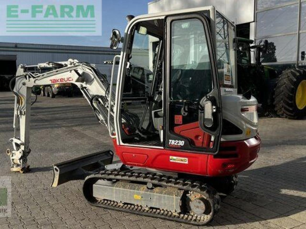 Takeuchi tb 230 - Mini ekskavatorius: foto 5 Takeuchi tb 230 - Mini ekskavatorius: foto 5