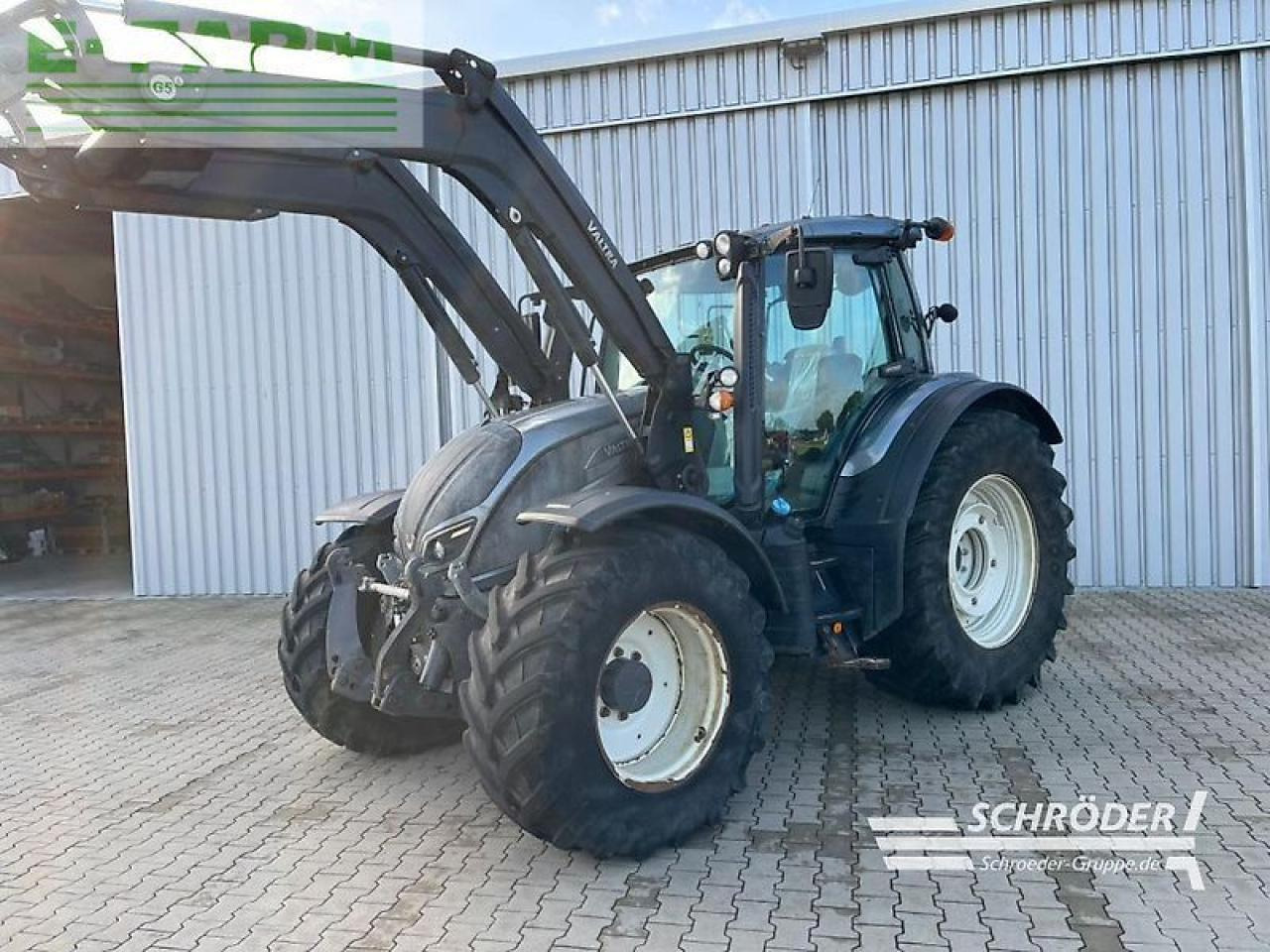Valtra n 154 ea - Traktorius: foto 1 Valtra n 154 ea - Traktorius: foto 1