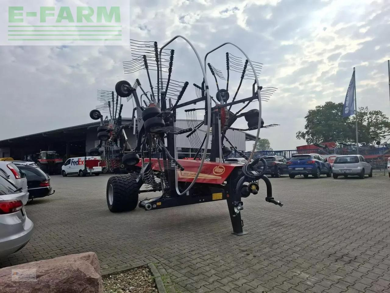 Vicon andex 1304 pro - Šieno grėblys/ Vartytuvas: foto 4 Vicon andex 1304 pro - Šieno grėblys/ Vartytuvas: foto 4