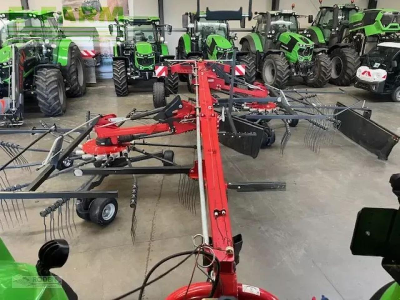 Šieno grėblys/ Vartytuvas Vicon andex 774: foto 8