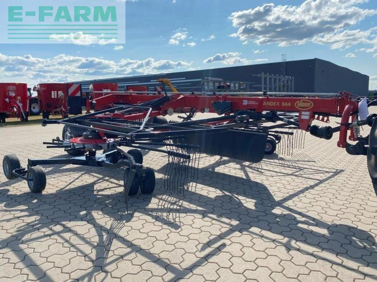Vicon vicon mittelschwader andex 844 - Šieno grėblys/ Vartytuvas: foto 3 Vicon vicon mittelschwader andex 844 - Šieno grėblys/ Vartytuvas: foto 3
