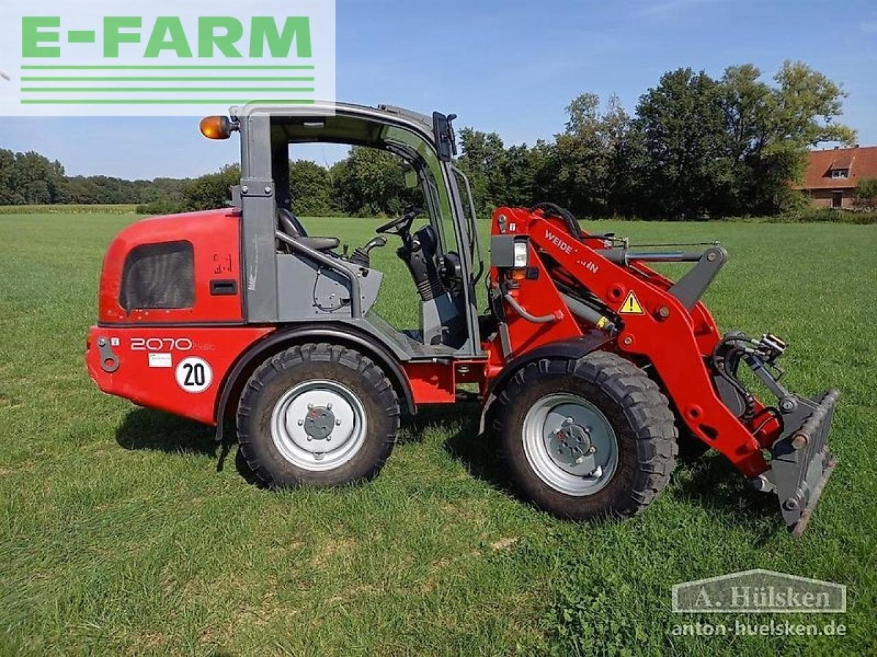 Weidemann 2070 cx 80lp - Mini ekskavatorius: foto 1 Weidemann 2070 cx 80lp - Mini ekskavatorius: foto 1