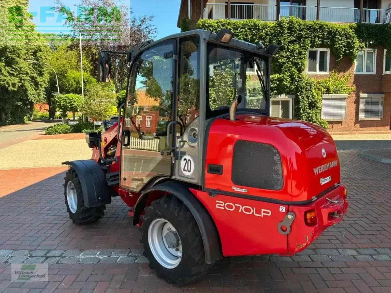 Weidemann 2070 cx lp - Ratinis krautuvas: foto 5 Weidemann 2070 cx lp - Ratinis krautuvas: foto 5