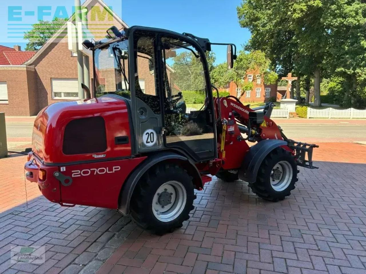 Weidemann 2070 cx lp - Ratinis krautuvas: foto 4 Weidemann 2070 cx lp - Ratinis krautuvas: foto 4