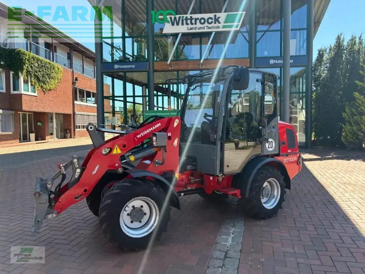 Weidemann 2070 cx lp - Ratinis krautuvas: foto 3 Weidemann 2070 cx lp - Ratinis krautuvas: foto 3