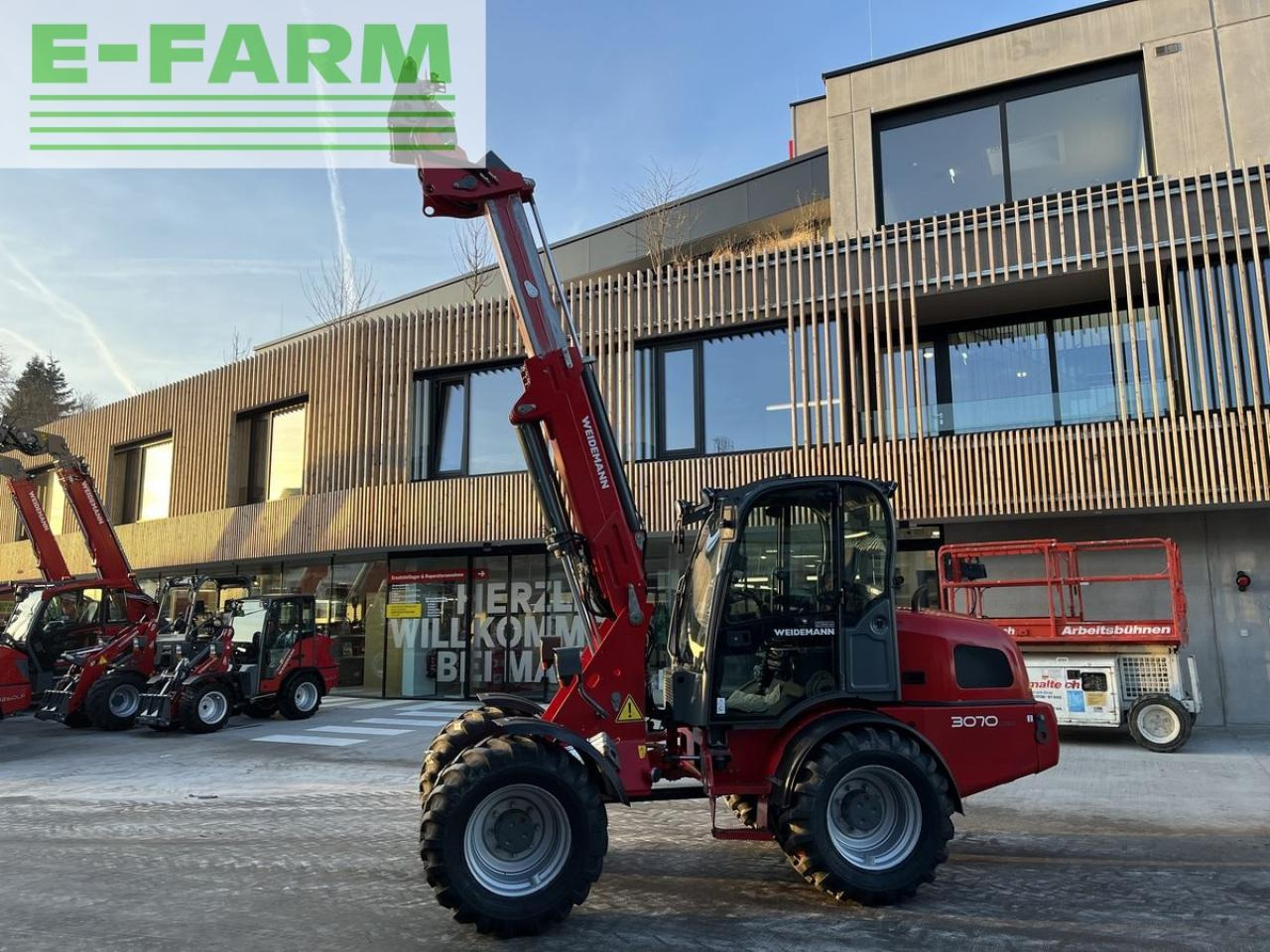 Weidemann 3070cx80 teleradlader 3100h, 30km/h 100l hydr. - Teleskopinis ratinis krautuvas: foto 5 Weidemann 3070cx80 teleradlader 3100h, 30km/h 100l hydr. - Teleskopinis ratinis krautuvas: foto 5