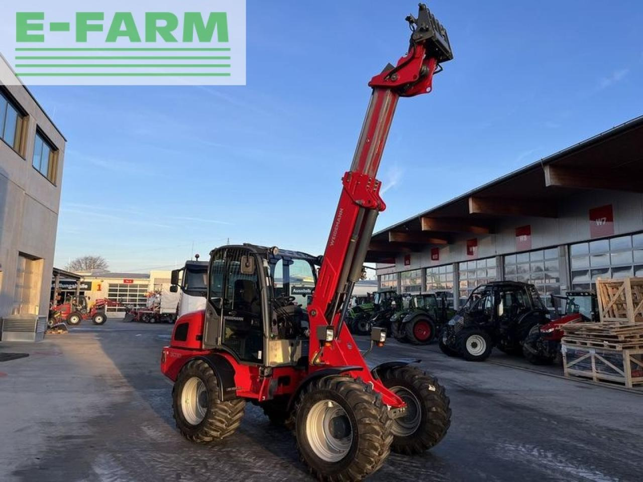 Weidemann 3070cx80 teleradlader 3100h, 30km/h 100l hydr. - Teleskopinis ratinis krautuvas: foto 3 Weidemann 3070cx80 teleradlader 3100h, 30km/h 100l hydr. - Teleskopinis ratinis krautuvas: foto 3