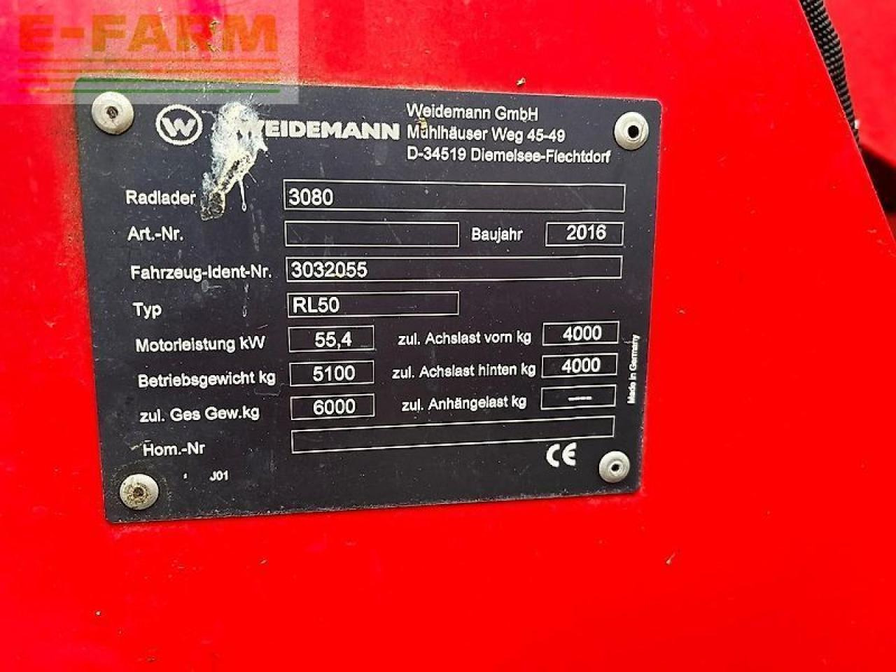 Weidemann 3080 - Mini ekskavatorius: foto 5 Weidemann 3080 - Mini ekskavatorius: foto 5