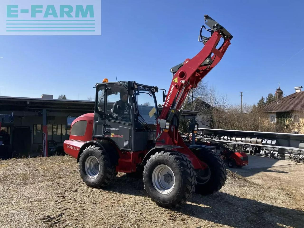 Ratinis krautuvas Weidemann 3080 lp radlader mietrückläufer: foto 6