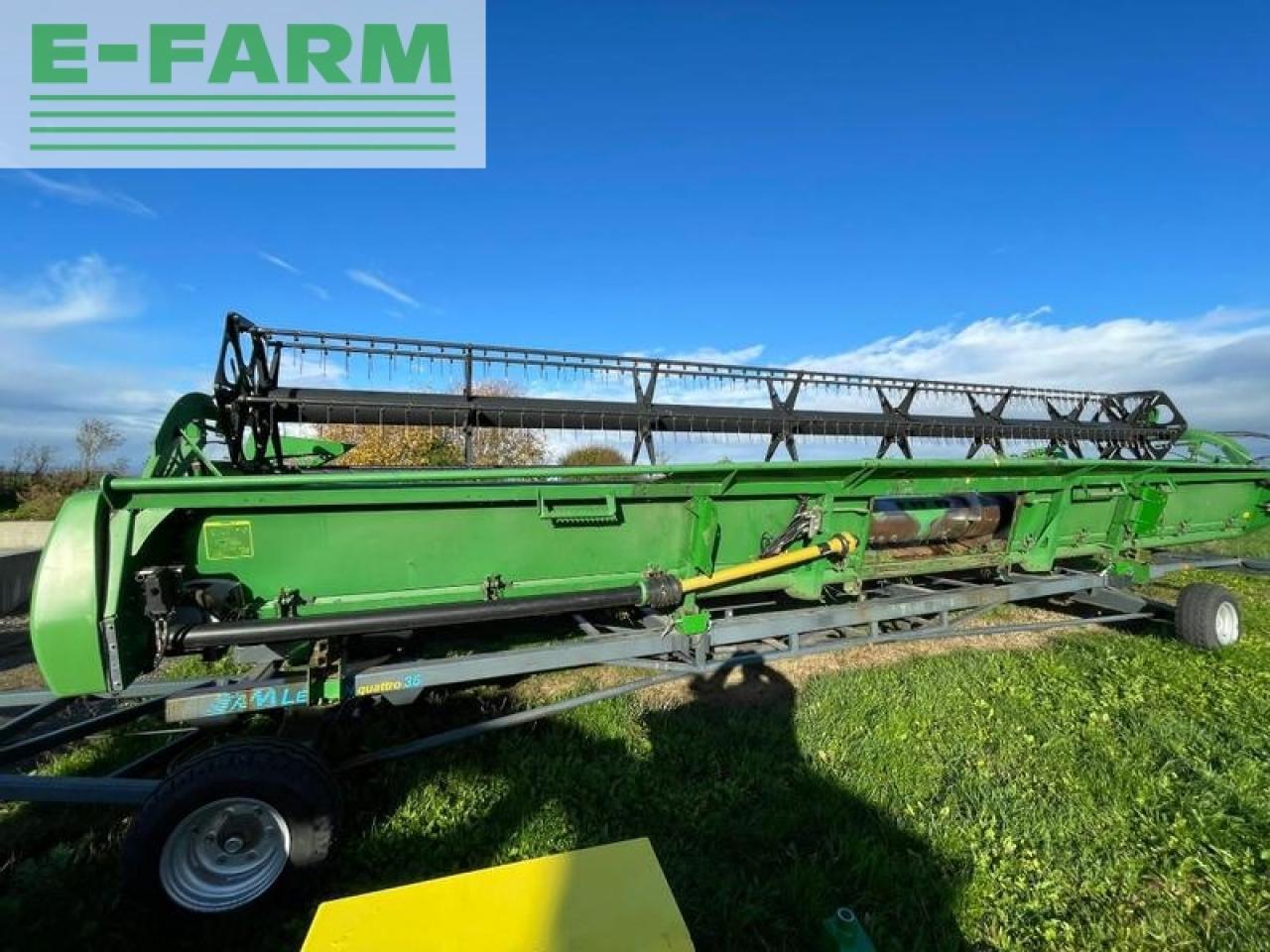 Zürn premiumflow 635pf - Grūdų pjaunamoji: foto 1 Zürn premiumflow 635pf - Grūdų pjaunamoji: foto 1