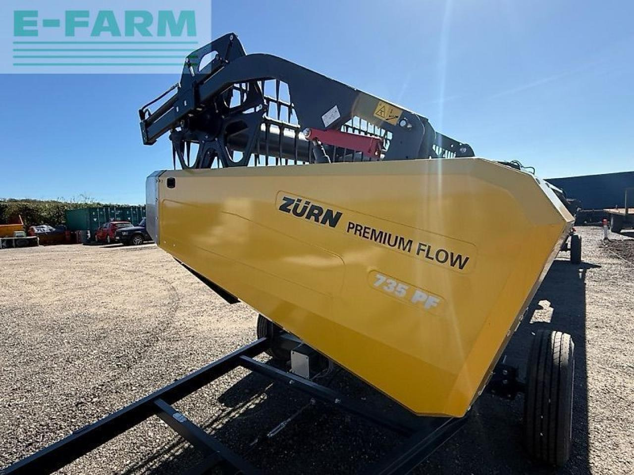 Zürn zurn premium flow 735pf nh and case inc. trolley - Įranga už pašarų kombainai: foto 2 Zürn zurn premium flow 735pf nh and case inc. trolley - Įranga už pašarų kombainai: foto 2
