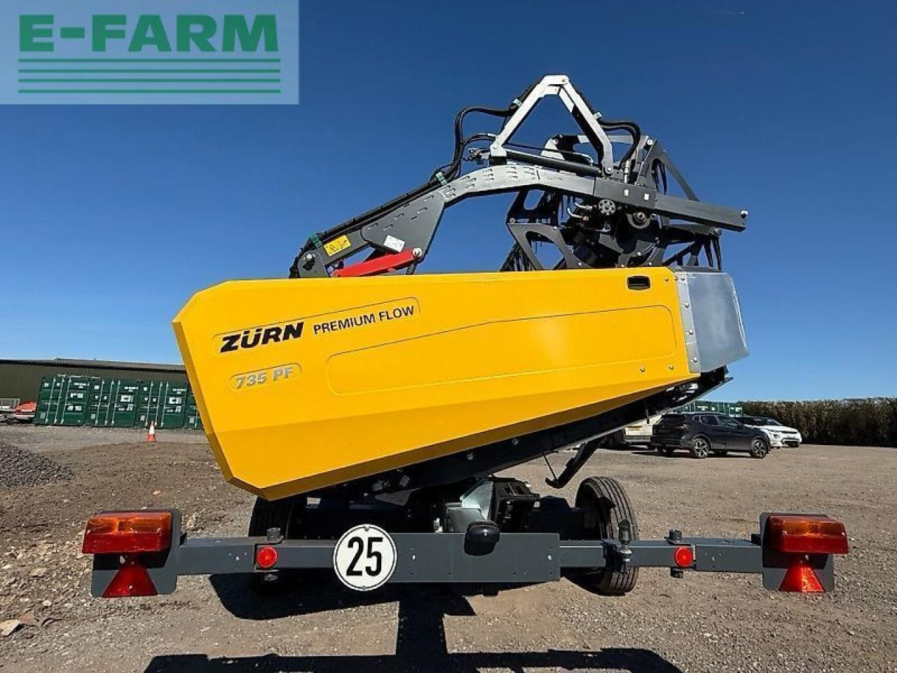 Zürn zurn premium flow 735pf nh and case inc. trolley - Įranga už pašarų kombainai: foto 1 Zürn zurn premium flow 735pf nh and case inc. trolley - Įranga už pašarų kombainai: foto 1
