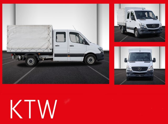 MERCEDES-BENZ Sprinter 214 CDI DOKA Pritsche,Klima,EURO6 - Bortinis automobilis, Komercinis automobilis su dviguba kabina: foto 1 MERCEDES-BENZ Sprinter 214 CDI DOKA Pritsche,Klima,EURO6 - Bortinis automobilis, Komercinis automobilis su dviguba kabina: foto 1
