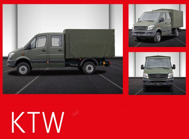 MERCEDES-BENZ Sprinter 316CDI DOKA,Allrad,Klima,Standheizung - Bortinis automobilis, Komercinis automobilis su dviguba kabina: foto 1 MERCEDES-BENZ Sprinter 316CDI DOKA,Allrad,Klima,Standheizung - Bortinis automobilis, Komercinis automobilis su dviguba kabina: foto 1