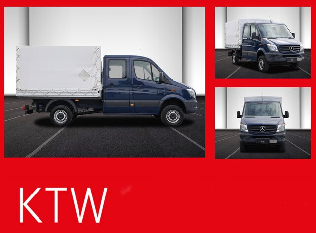MERCEDES-BENZ Sprinter 316CDI DOKA,Allrad,Klima - Tentinis mikroautobusas, Komercinis automobilis su dviguba kabina: foto 1 MERCEDES-BENZ Sprinter 316CDI DOKA,Allrad,Klima - Tentinis mikroautobusas, Komercinis automobilis su dviguba kabina: foto 1