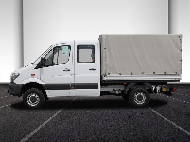 Bortinis automobilis, Komercinis automobilis su dviguba kabina MERCEDES-BENZ Sprinter 316CDI DOKA,Allrad,Klima: foto 20