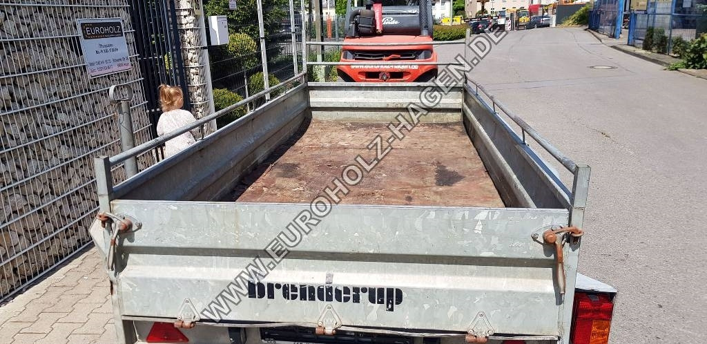 Platforminė/ Bortinė priekaba Brenderup Tandem Anhänger mit 2-Achsen: foto 17