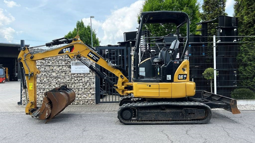 CAT Minibagger CAT 303E SW mit Löffelpaket, Knickmatik - Mini ekskavatorius: foto 5 CAT Minibagger CAT 303E SW mit Löffelpaket, Knickmatik - Mini ekskavatorius: foto 5