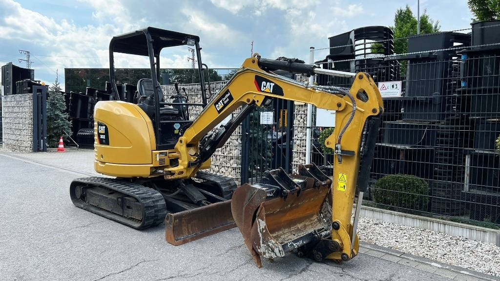 CAT Minibagger CAT 303E SW mit Löffelpaket, Knickmatik - Mini ekskavatorius: foto 3 CAT Minibagger CAT 303E SW mit Löffelpaket, Knickmatik - Mini ekskavatorius: foto 3