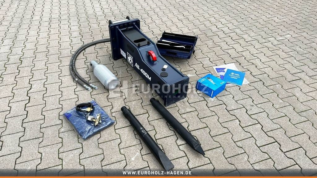 Hydraulikhammer AJCE 400M für MS03 4-7 t - Hidraulinis kūjis - Statybinė technika: foto 1 Hydraulikhammer AJCE 400M für MS03 4-7 t - Hidraulinis kūjis - Statybinė technika: foto 1