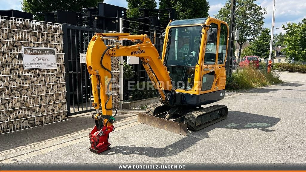 Hyundai Minibagger Robex 16.9, Powertilt, Schnellw. MS 01 - Mini ekskavatorius: foto 2 Hyundai Minibagger Robex 16.9, Powertilt, Schnellw. MS 01 - Mini ekskavatorius: foto 2