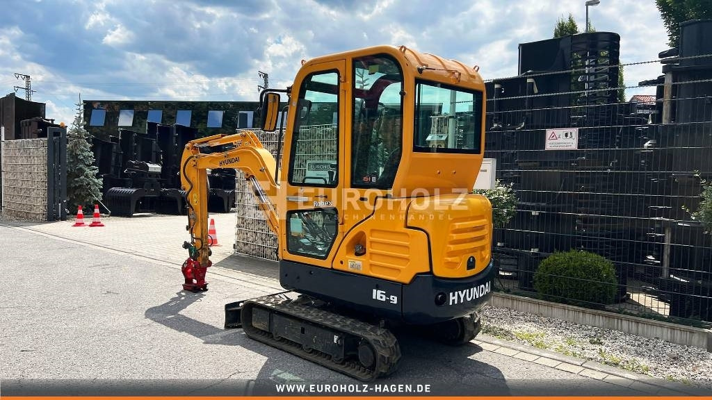 Hyundai Minibagger Robex 16.9, Powertilt, Schnellw. MS 01 - Mini ekskavatorius: foto 3 Hyundai Minibagger Robex 16.9, Powertilt, Schnellw. MS 01 - Mini ekskavatorius: foto 3
