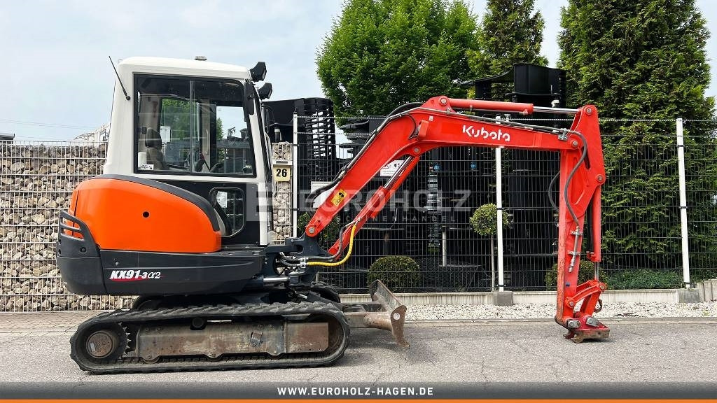Kubota Minibagger KX 91-3 S2 mit Schnellwechsler MS03 - Mini ekskavatorius: foto 1 Kubota Minibagger KX 91-3 S2 mit Schnellwechsler MS03 - Mini ekskavatorius: foto 1