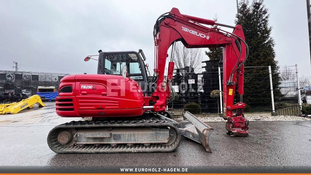 Takeuchi Minibagger TB290, Powertillt, hydr. SW MS08 - Mini ekskavatorius: foto 5 Takeuchi Minibagger TB290, Powertillt, hydr. SW MS08 - Mini ekskavatorius: foto 5