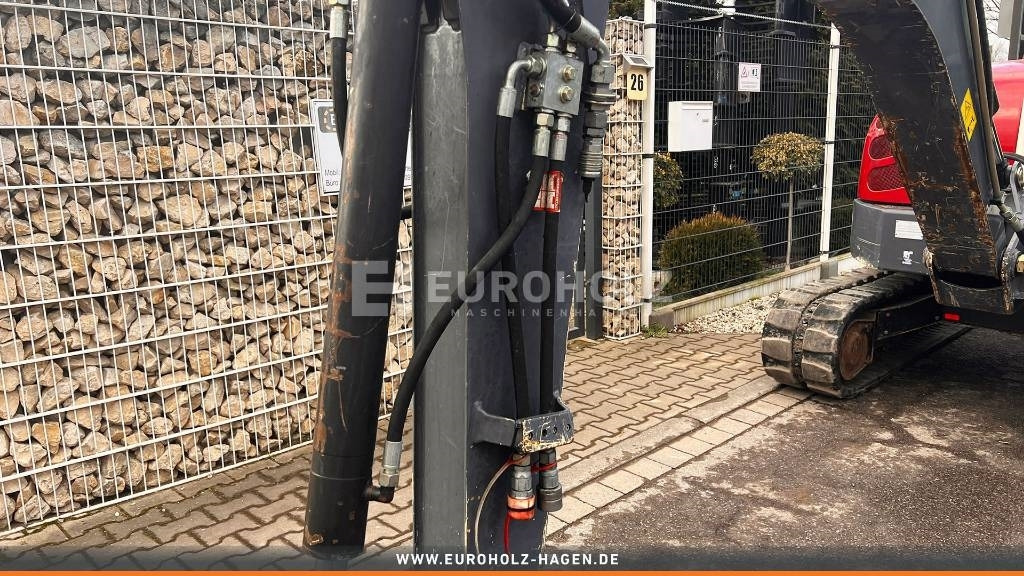 Mini ekskavatorius Terex Minibagger TC 50, Schnellwechsler MS03, Knickmatik: foto 17