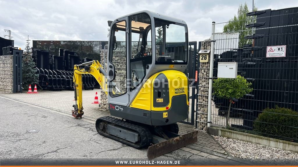 Wacker Neuson 1404 Minibagger, Schnellwechsler MS01, Knickmatik  - Mini ekskavatorius: foto 4 Wacker Neuson 1404 Minibagger, Schnellwechsler MS01, Knickmatik  - Mini ekskavatorius: foto 4
