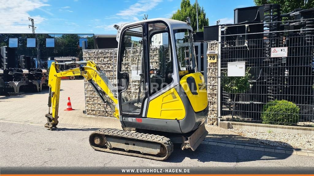 Wacker Neuson ET18 Minibagger, SW MS01, Unterwagen verstellbar - Mini ekskavatorius: foto 4 Wacker Neuson ET18 Minibagger, SW MS01, Unterwagen verstellbar - Mini ekskavatorius: foto 4