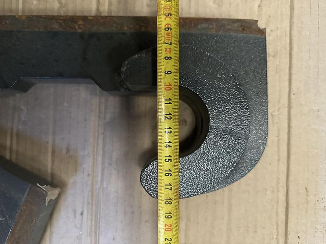 Big Anschweißhaken passend zu Merlo Aufnahme Heavy Duty Ausführung - Atsarginės dalys: foto 4 Big Anschweißhaken passend zu Merlo Aufnahme Heavy Duty Ausführung - Atsarginės dalys: foto 4