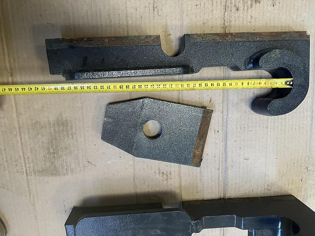 Big Anschweißhaken passend zu Merlo Aufnahme Heavy Duty Ausführung - Atsarginės dalys: foto 5 Big Anschweißhaken passend zu Merlo Aufnahme Heavy Duty Ausführung - Atsarginės dalys: foto 5