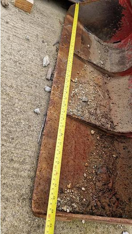 Big Böschungslöffel 100cm mit Lehnhoff MS01 Aufnahme - Kaušas: foto 4 Big Böschungslöffel 100cm mit Lehnhoff MS01 Aufnahme - Kaušas: foto 4